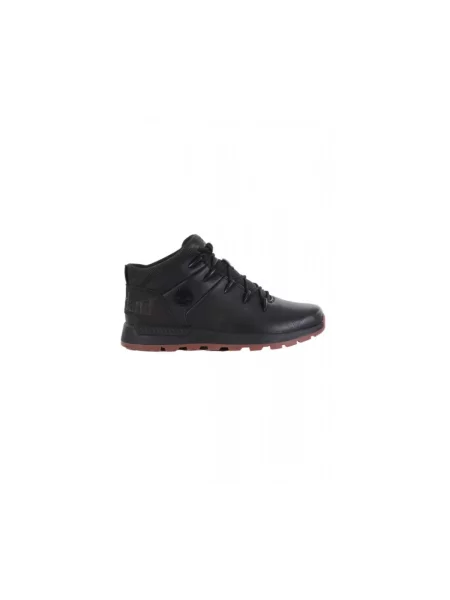 Botki Timberland skórzane czarne