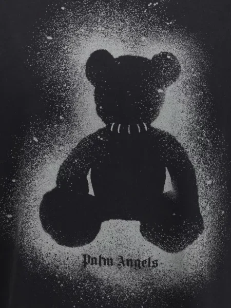 Póló Palm Angels nyomtatás fekete