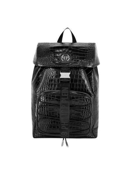 Torba sportowa Plein Sport z nadrukiem czarna