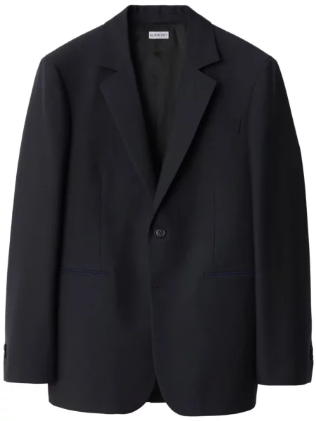 Geacă Burberry de lână albastru