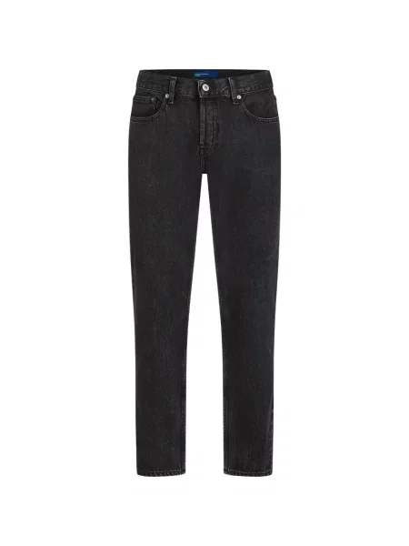 Blugi conici Karl Lagerfeld Jeans conici negru