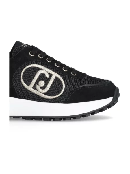 Sneakersy Liu Jo skórzane czarne