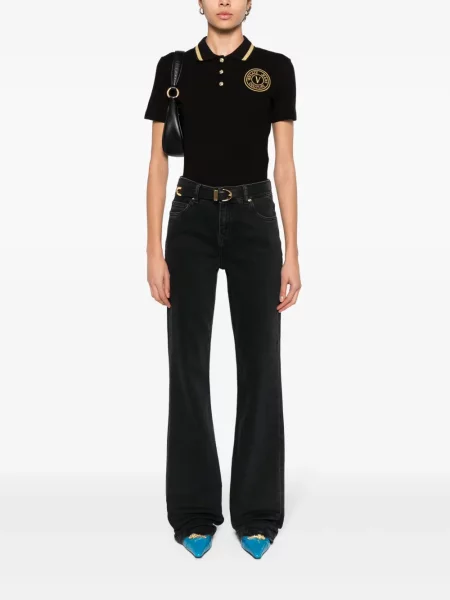 Polotričko Versace Jeans Couture černé