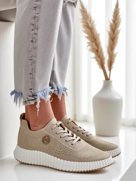 Sneakerși Resti alb