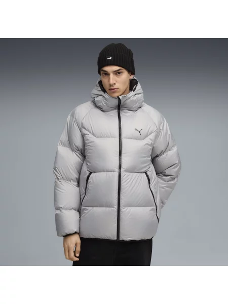 PUMA kurtka puchowa z kapturem Odzież Echo S szary