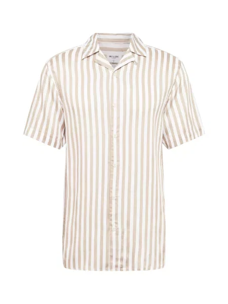 Only & Sons Cămașă Wayne verde stuf alb