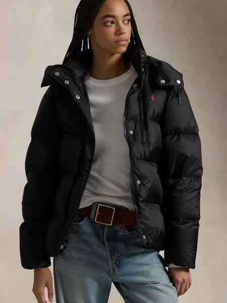 Polo Ralph Lauren geaca de puf femei de iarna negru
