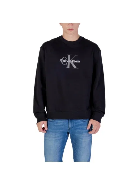Geacă de blugi Calvin Klein Jeans negru