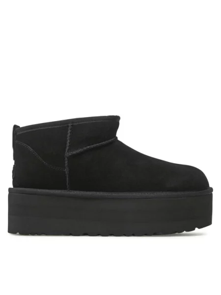 Ugg Śniegowce W Classic Ultra Mini Platform czarny