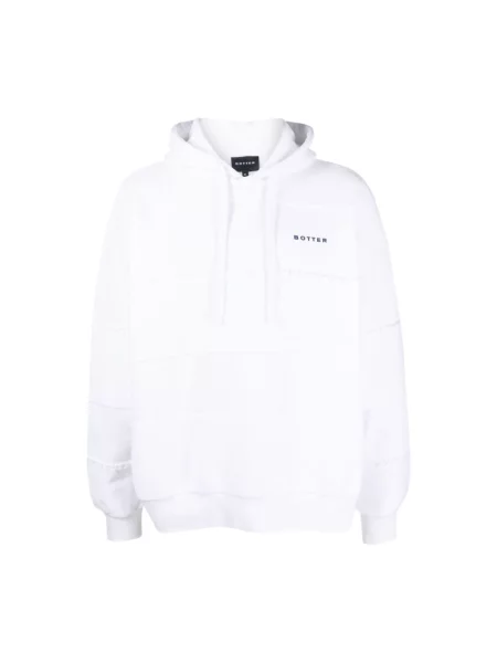 Bluza z kapturem Botter z kapturem biała