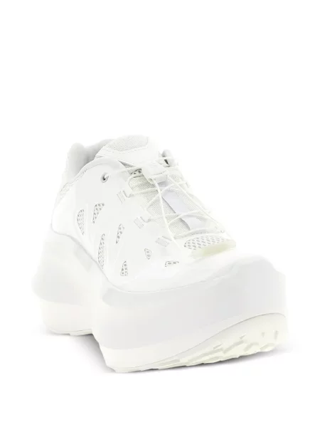 Sneakerși Comme Des Garçons cu platformă alb