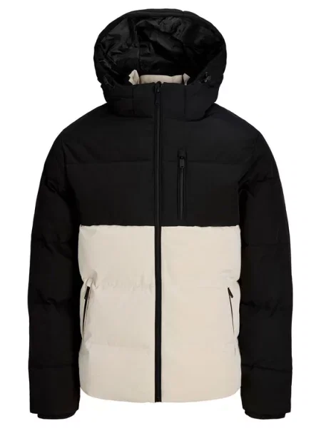 Jack & Jones Μπουφάν χειμωνιάτικο Becks γκρι