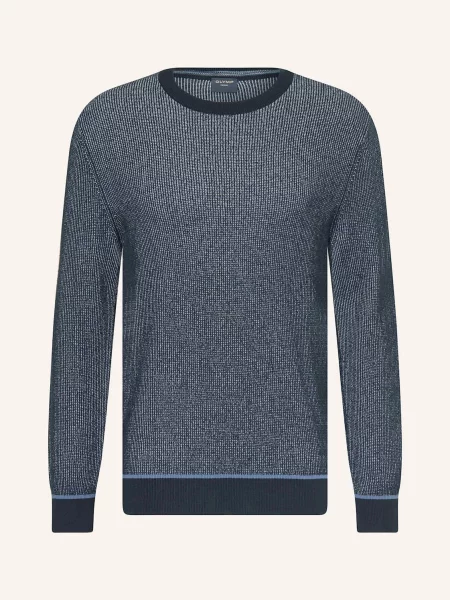 Olymp Sweter blau granatowy