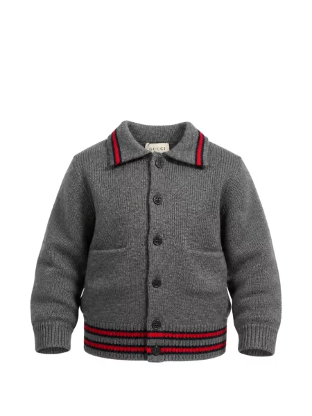 Koszulka polo dziecięca Gucci szara