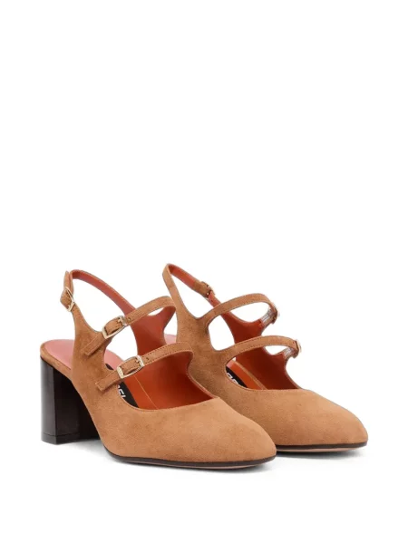 Dirželis bateliai Carel Paris slingback ruda