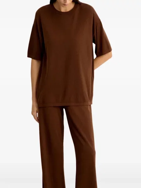 Tricou 12 Storeez scurt maro