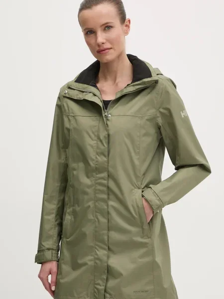 Helly Hansen geaca de ploaie femei de tranzitie verde