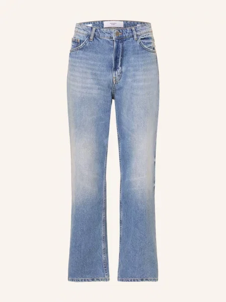 Goldgarn Denim Dżinsy Franklin Straight Fit blau niebieskie