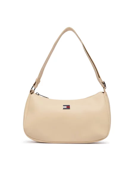 Tommy Jeans Torebka Tjw Daily Elevated Shoulder Bag jasny beżowy