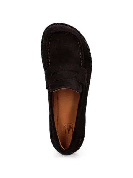 Loaferice Billi Bi od brušene kože smeđa