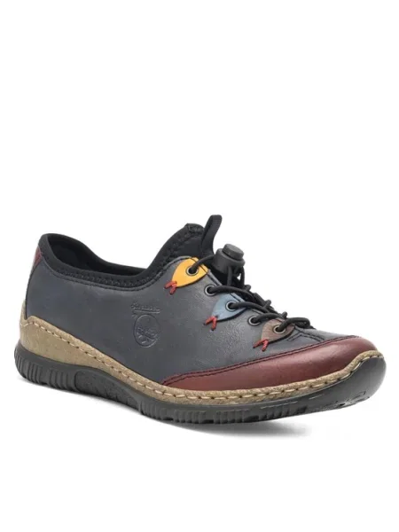 Rieker Pantofi Bleumarin