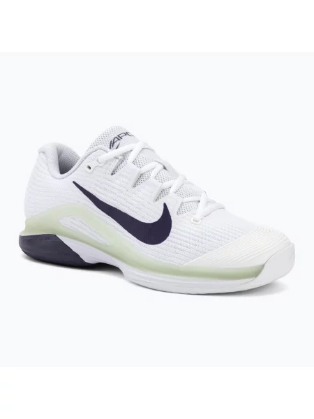 Pantofi de tenis pentru bărbați Nike Vapor 12 white/volt tint/dark raisin alb