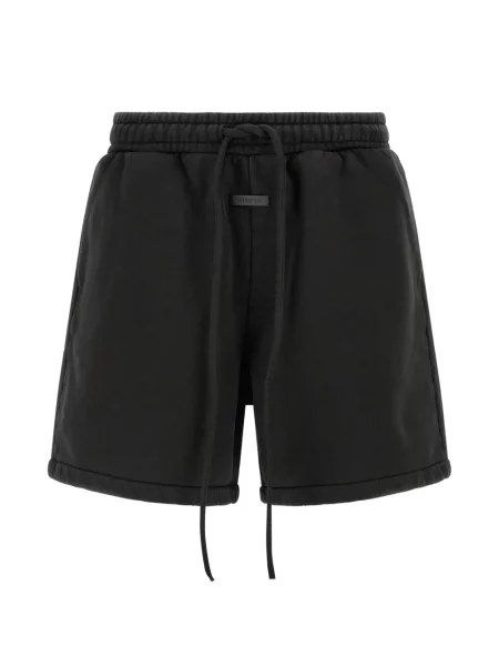 Pantaloni scurți Fear Of God cu autograf negru