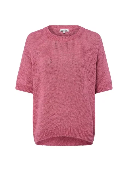 More & More Sweter z dzianiny Kobiety Wełna marmurkowy 34 różowy