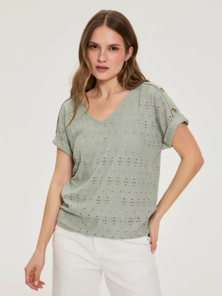 Tricou Marisse alb