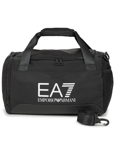 Športová taška Emporio Armani Train Core Small Gym l black beauty čierna