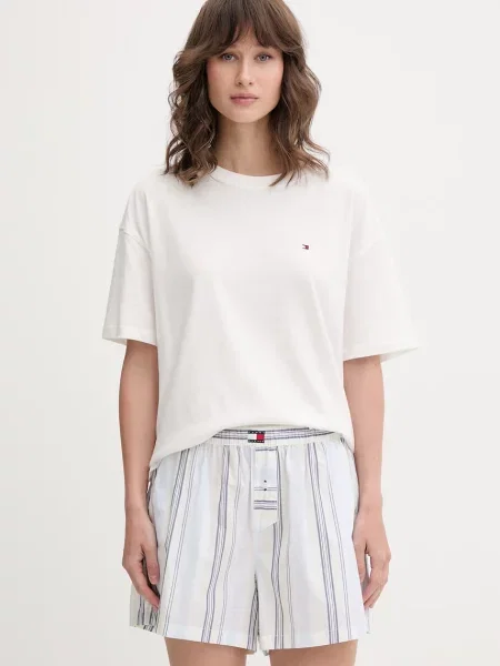 Tommy Hilfiger pyžamové šortky bílé