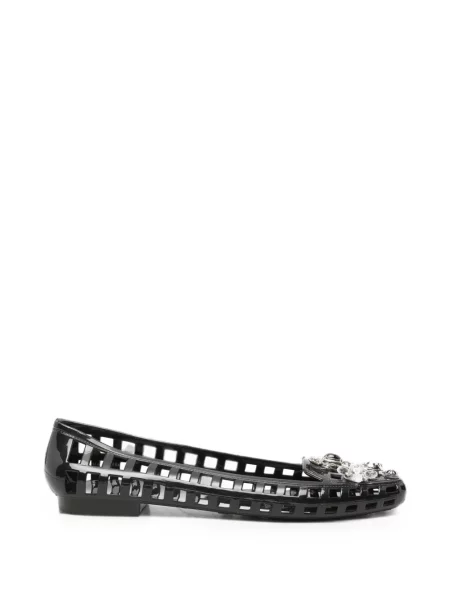 Pantofi cu toc Heavenly Jelly fără toc negru