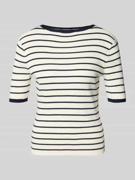 Sweter z dzianiny z mieszanki Christian Berg Woman Selection