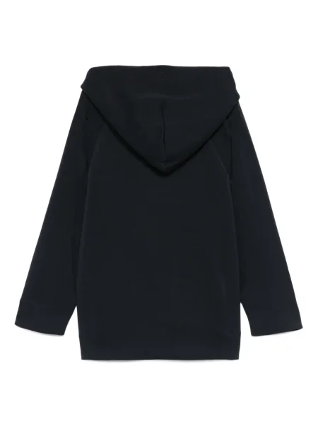 Bluza z kapturem dziecięca Emporio Armani niebieska