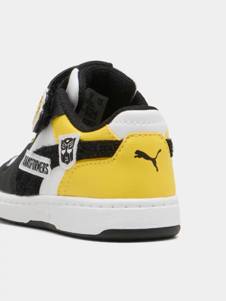 Дитячі Кеди низькі PUMA Reboundslamtransformersacinf комбінований верх білий