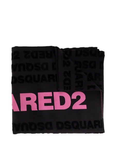 Halat Dsquared2 cu imagine negru