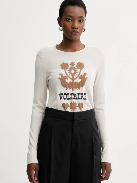 ZADIG&VOLTAIRE pulover de lână light bej