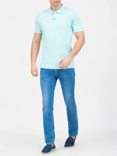Поло Bikkembergs блакитне