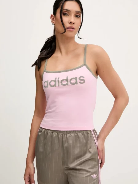 Топ Adidas Originals розово