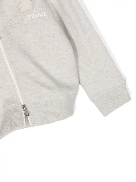 Bluza z kapturem dziecięca Brunello Cucinelli szara