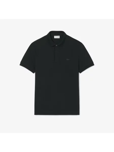 Lacoste Elastyczna Koszulka Polo Paris Regular Fit I Piqué zielona