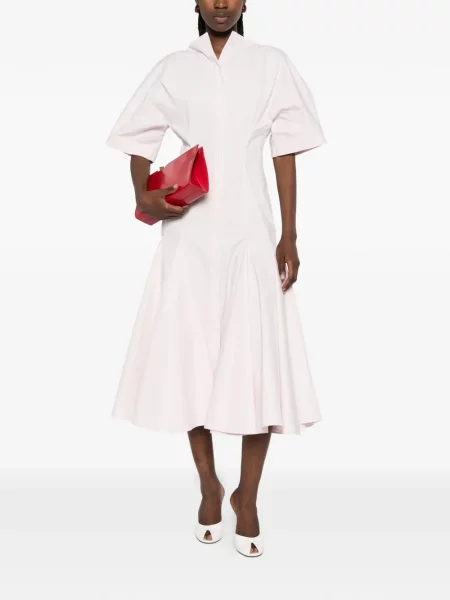 Rochie midi Jacquemus roz