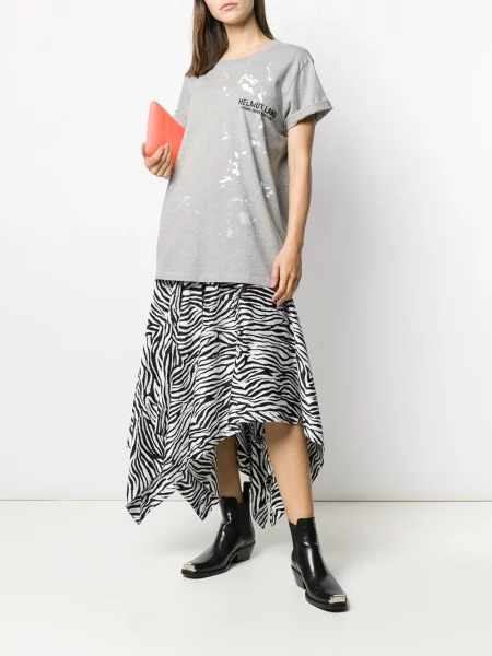 Majica Helmut Lang s printom siva