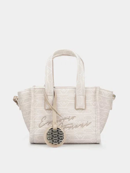 Emporio Armani Сумка Бавовна/поліестер бежевий