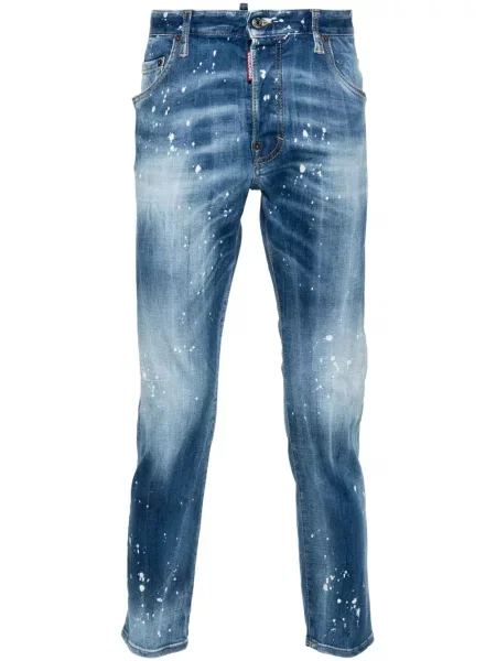 Blugi skinny Dsquared2 skinny fit albastru