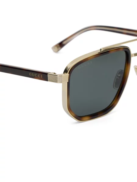 Okulary przeciwsłoneczne Gucci zielone