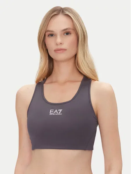 Спортивная футболка Ea7 Emporio Armani серая