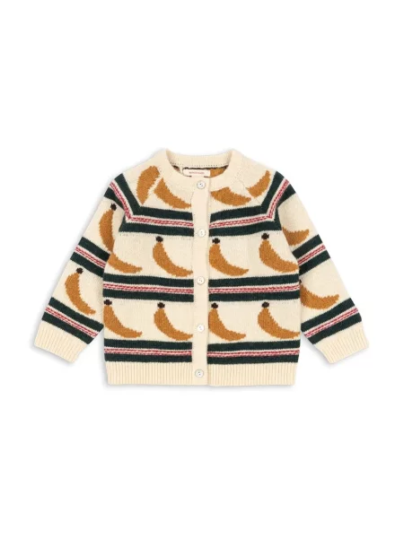 Konges Sløjd Dětský kardigan s příměsí vlny BILLI KNIT CARDIGAN