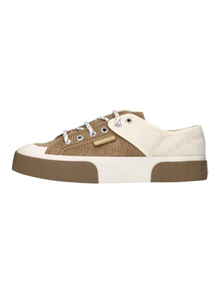 Sneakersy Superga sztruksowe beżowe
