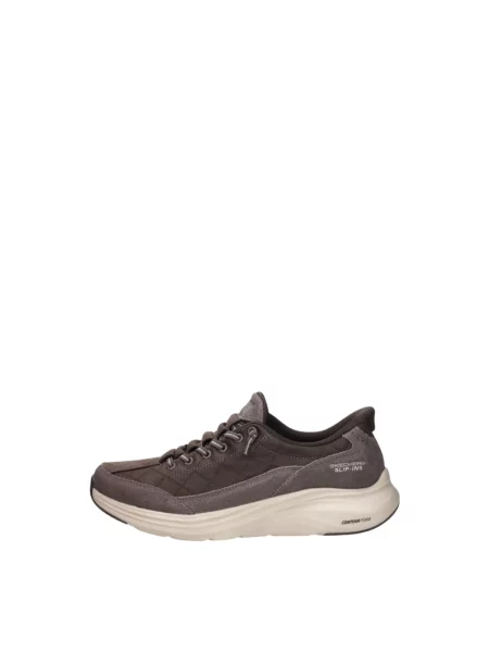 Sneakersy Skechers brązowe